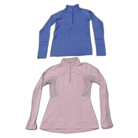 Lululemon Athletica Blue Purple Jackets Women's Size 6/8 Lot of 2 READ - Picture 1 of 2